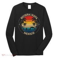 Riviera Maya Souvenir Mexico Reminder Long Sleeve Shirt thumb 0