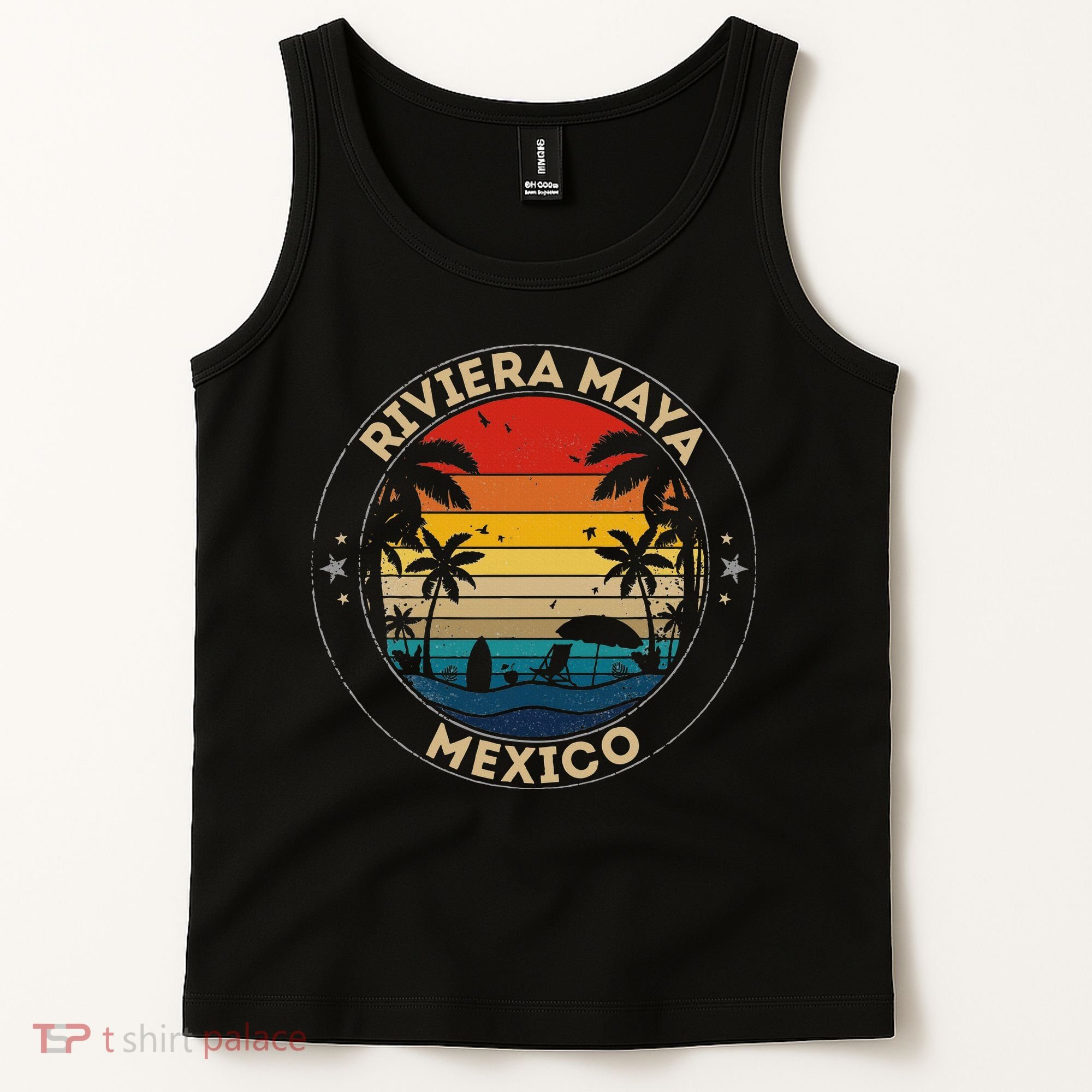 Riviera Maya Souvenir Mexico Reminder Tank Top