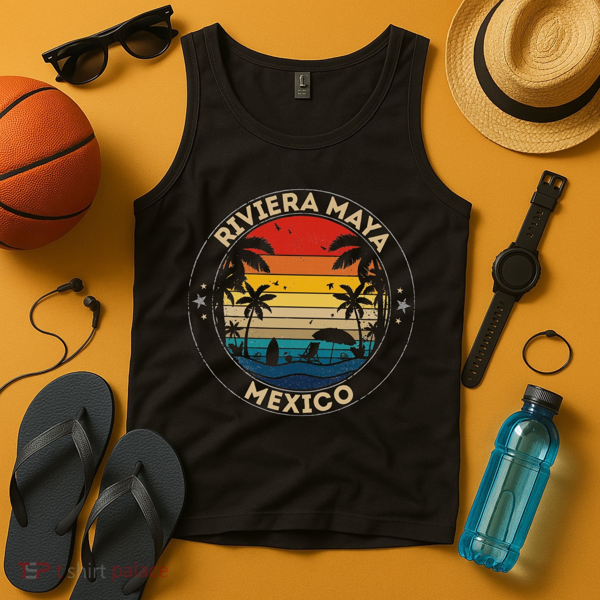 Riviera Maya Souvenir Mexico Reminder Tank Top