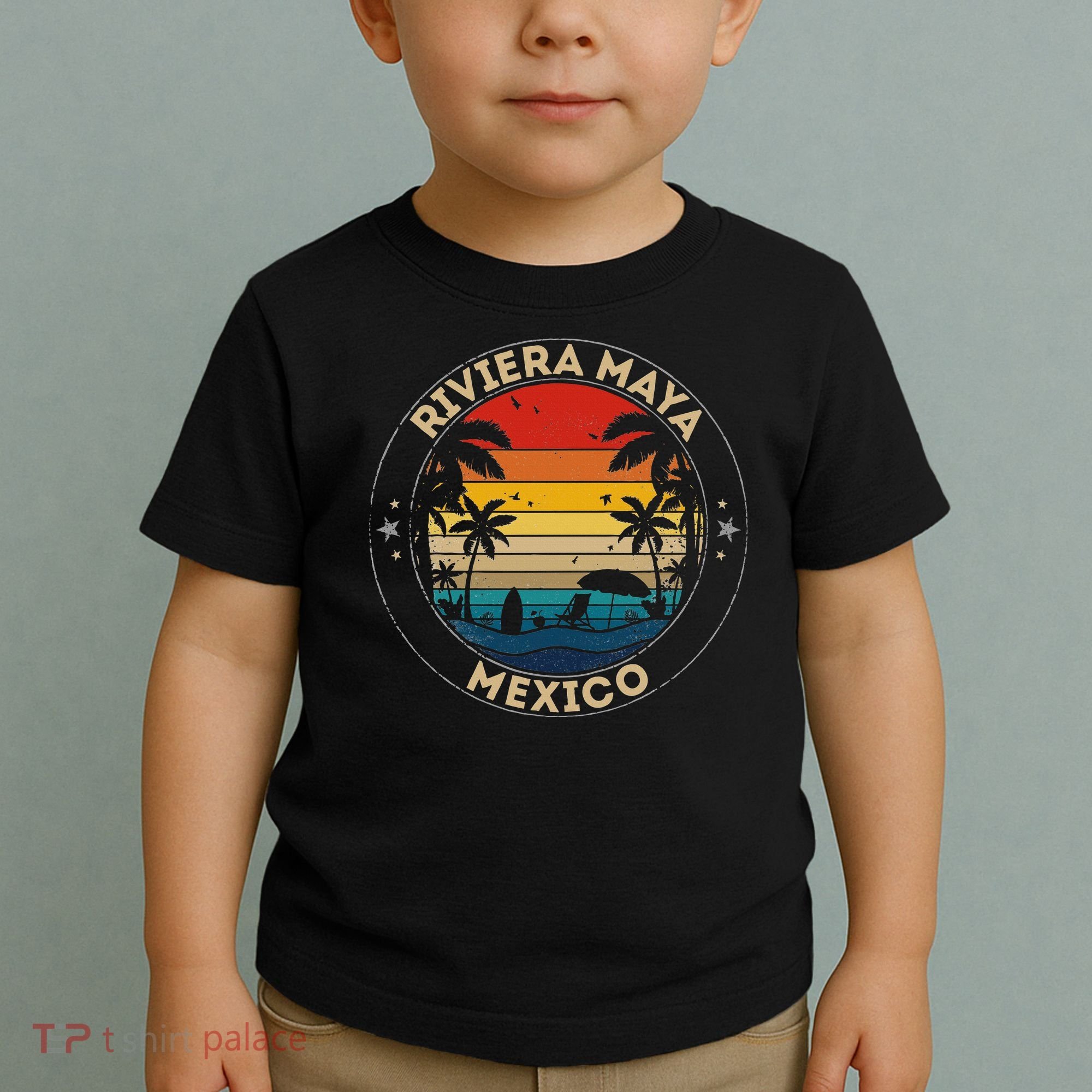 Riviera Maya Souvenir Mexico Reminder Toddler T-Shirt