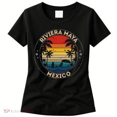 Riviera Maya Souvenir Mexico Reminder Women's T-Shirt