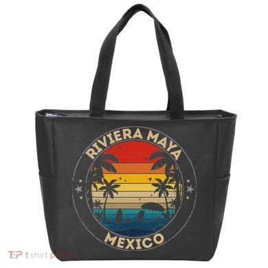 Riviera Maya Souvenir Mexico Reminder Tote Bag