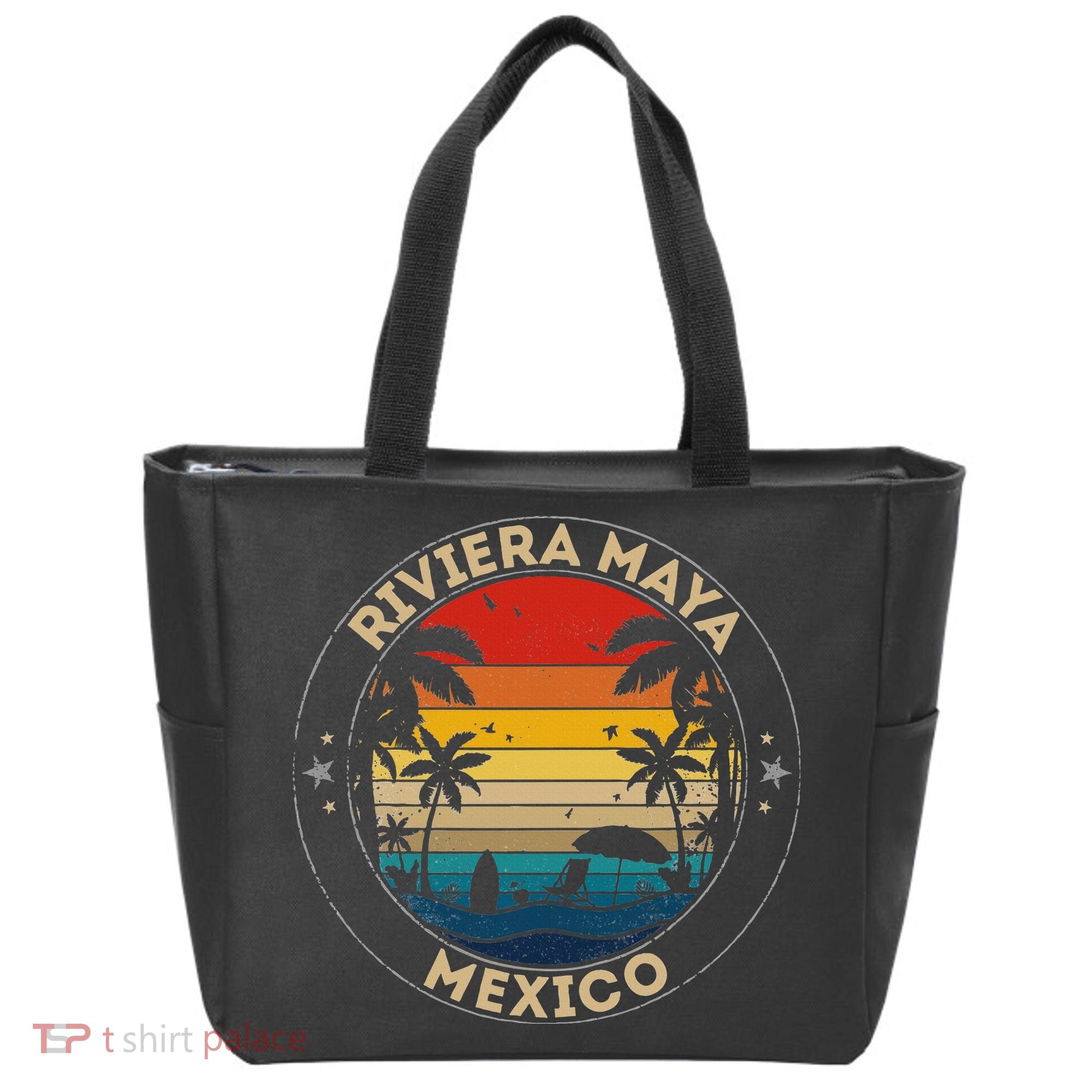 Riviera Maya Souvenir Mexico Reminder Tote Bag