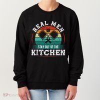 Real M.E.N Stay Out Of The Kitchen Pickleball Women's Sweatshirt thumb 0