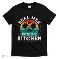 Real M.E.N Stay Out Of The Kitchen Pickleball T-Shirt thumb 0