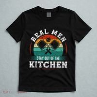 Real M.E.N Stay Out Of The Kitchen Pickleball T-Shirt thumb 5