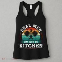 Real M.E.N Stay Out Of The Kitchen Pickleball Women's Tank Top thumb 3