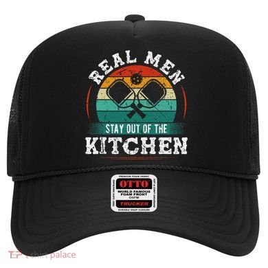 Real M.E.N Stay Out Of The Kitchen Pickleball Hat