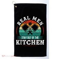 Real M.E.N Stay Out Of The Kitchen Pickleball Golf Towel thumb 0