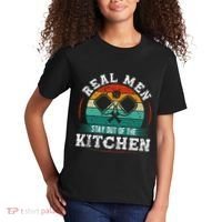 Real M.E.N Stay Out Of The Kitchen Pickleball Kids T-Shirt thumb 2