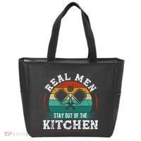 Real M.E.N Stay Out Of The Kitchen Pickleball Tote Bag thumb 0