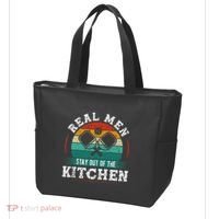 Real M.E.N Stay Out Of The Kitchen Pickleball Tote Bag thumb 3