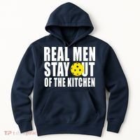 Real Men Stay Out Of The Kitchen Pickle Ball Hoodie thumb 0