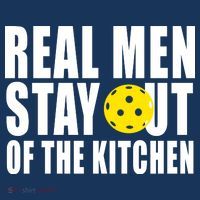 Real Men Stay Out Of The Kitchen Pickle Ball Sweatshirt thumb 3