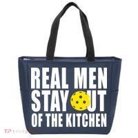 Real Men Stay Out Of The Kitchen Pickle Ball Tote Bag thumb 0