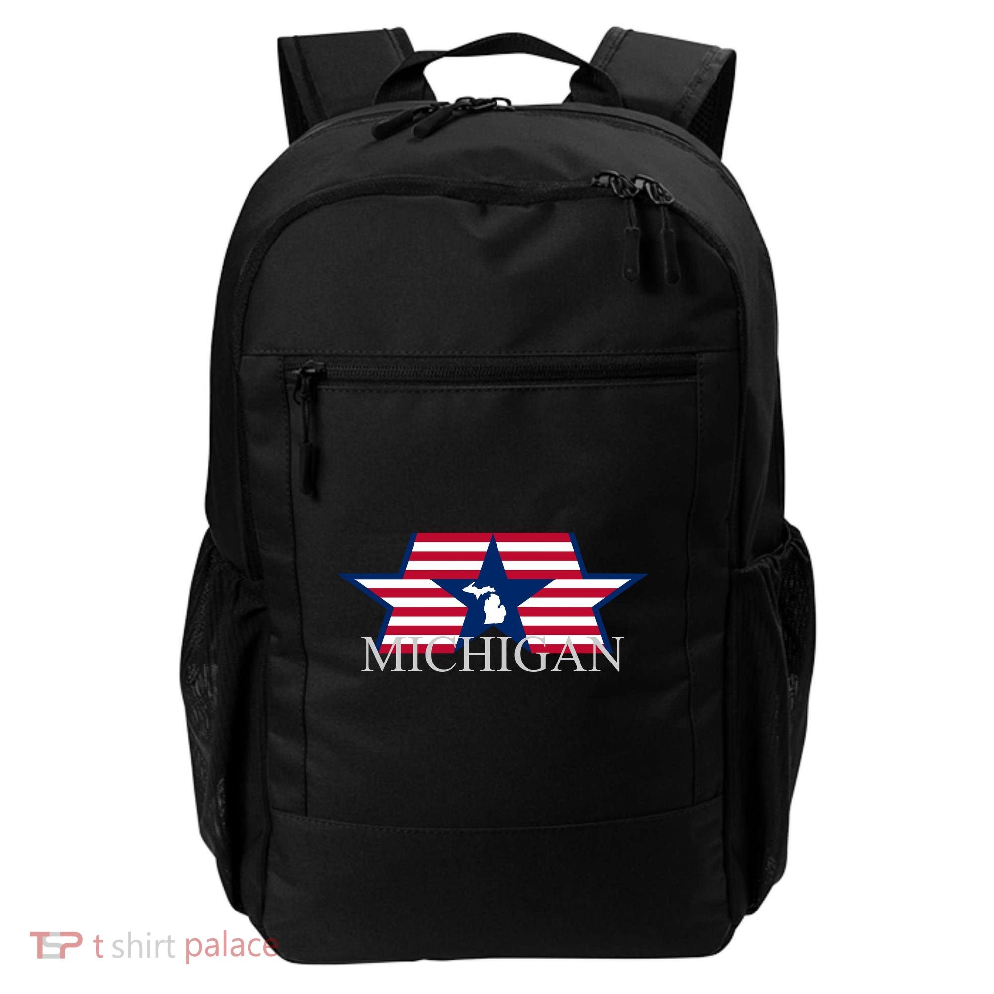 Retro Michigan Star Map Backpack