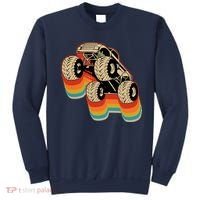 Retro Monster Truck Big Style Truck Sweatshirt thumb 0