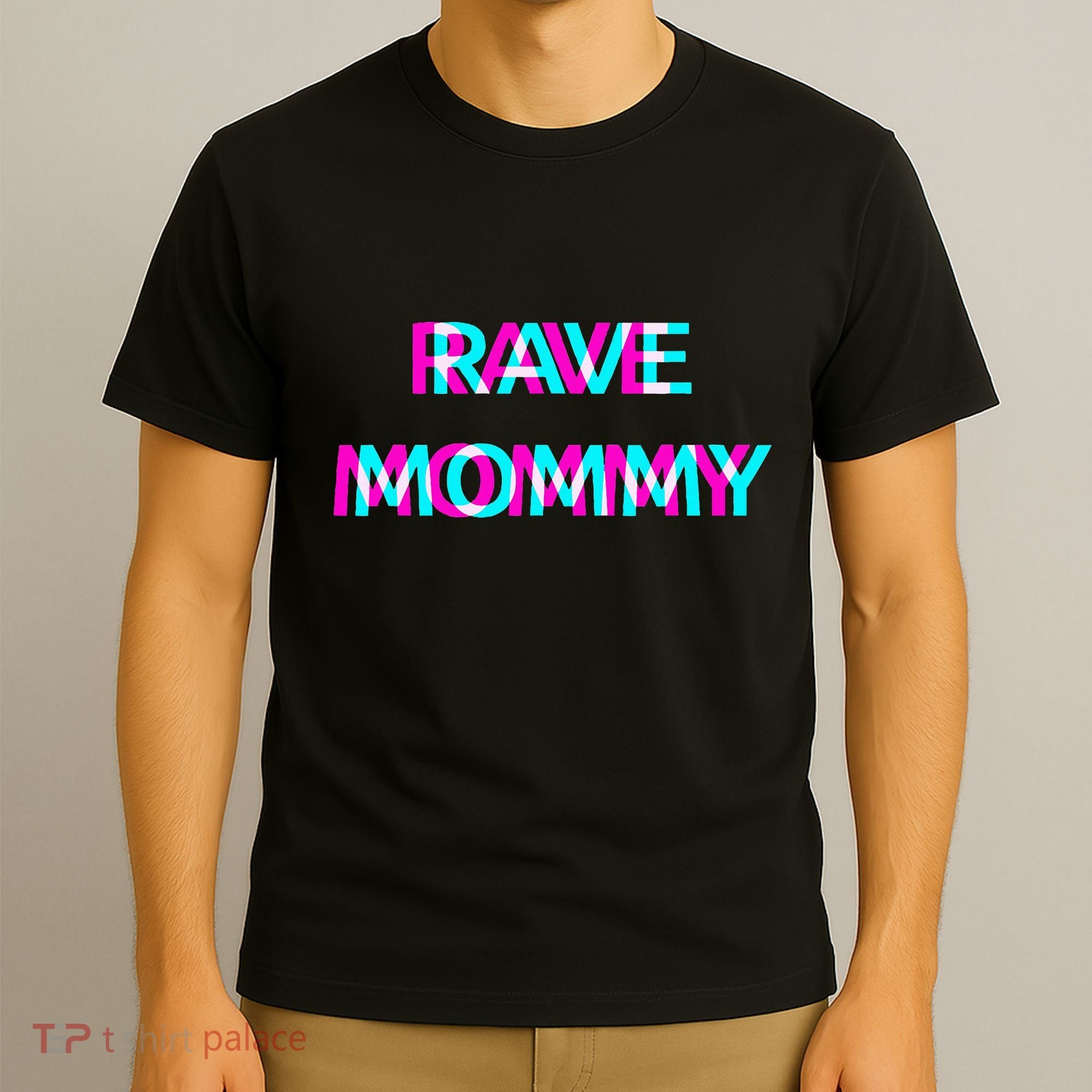 Rave Mommy Techno Edm Music Festival Mother Mom Raver T-Shirt