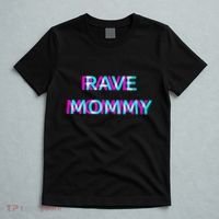 Rave Mommy Techno Edm Music Festival Mother Mom Raver T-Shirt thumb 5