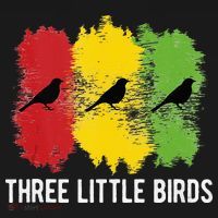 Reggae Music Three Little Birds Quote Slogan Fun Gift T-Shirt thumb 7