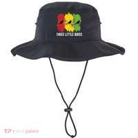 Reggae Music Three Little Birds Quote Slogan Fun Gift Bucket Hat thumb 0