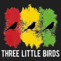 Reggae Music Three Little Birds Quote Slogan Fun Gift 15oz Campfire Ceramic Mug thumb 2