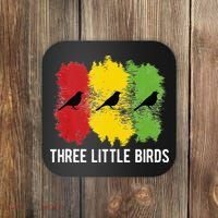 Reggae Music Three Little Birds Quote Slogan Fun Gift Coaster thumb 0