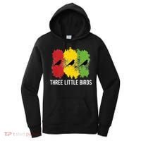 Reggae Music Three Little Birds Quote Slogan Fun Gift Women's Hoodie thumb 0