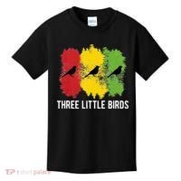 Reggae Music Three Little Birds Quote Slogan Fun Gift Kids T-Shirt thumb 0