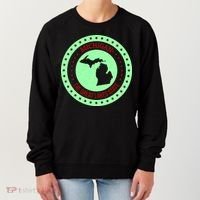 Retro Michigan The Great Lake State Logo Women's Sweatshirt thumb 0