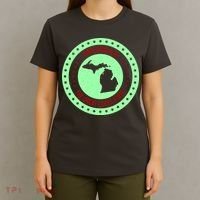 Retro Michigan The Great Lake State Logo T-Shirt thumb 4