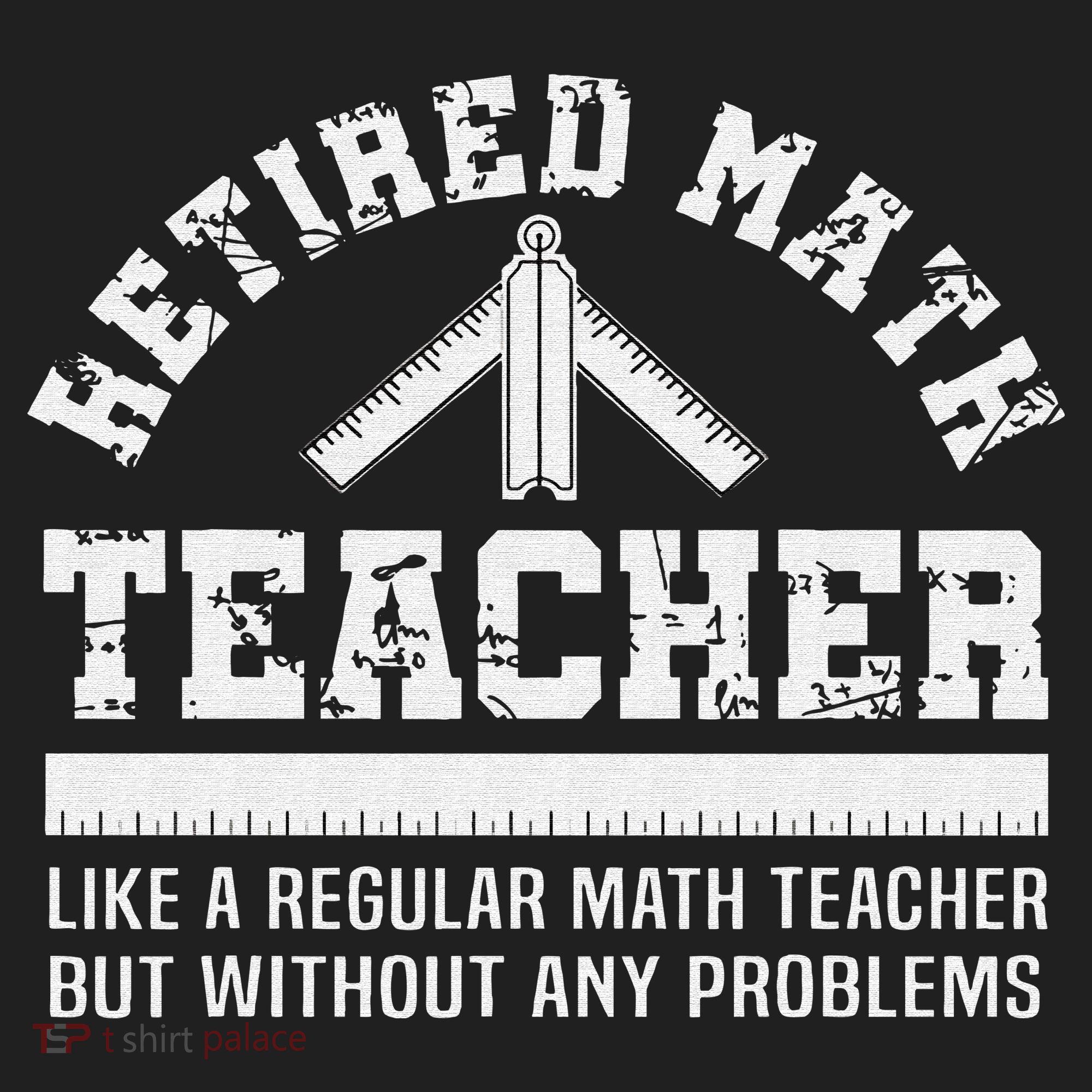 Retired Math Teacher Funny Retirement Gift Problems Beanie