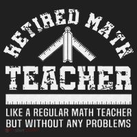 Retired Math Teacher Funny Retirement Gift Problems Hat thumb 2