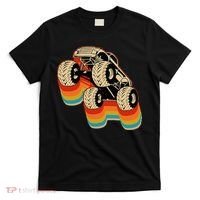 Retro Monster Truck Big Style Truck T-Shirt thumb 0