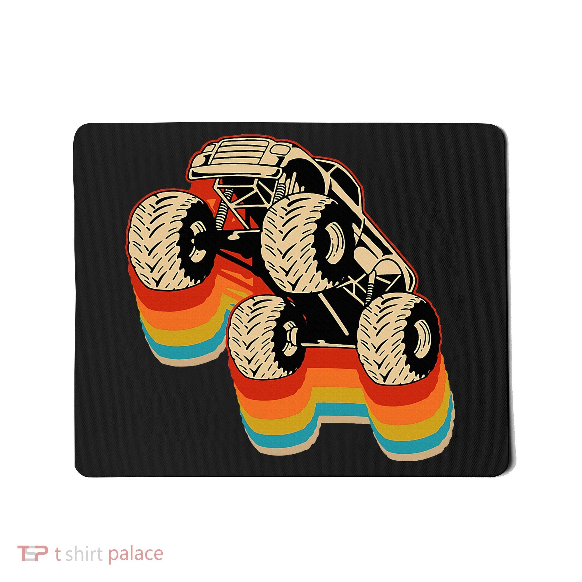 Retro Monster Truck Big Style Truck Mousepad