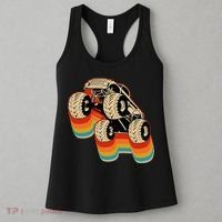 Retro Monster Truck Big Style Truck Women's Tank Top thumb 3