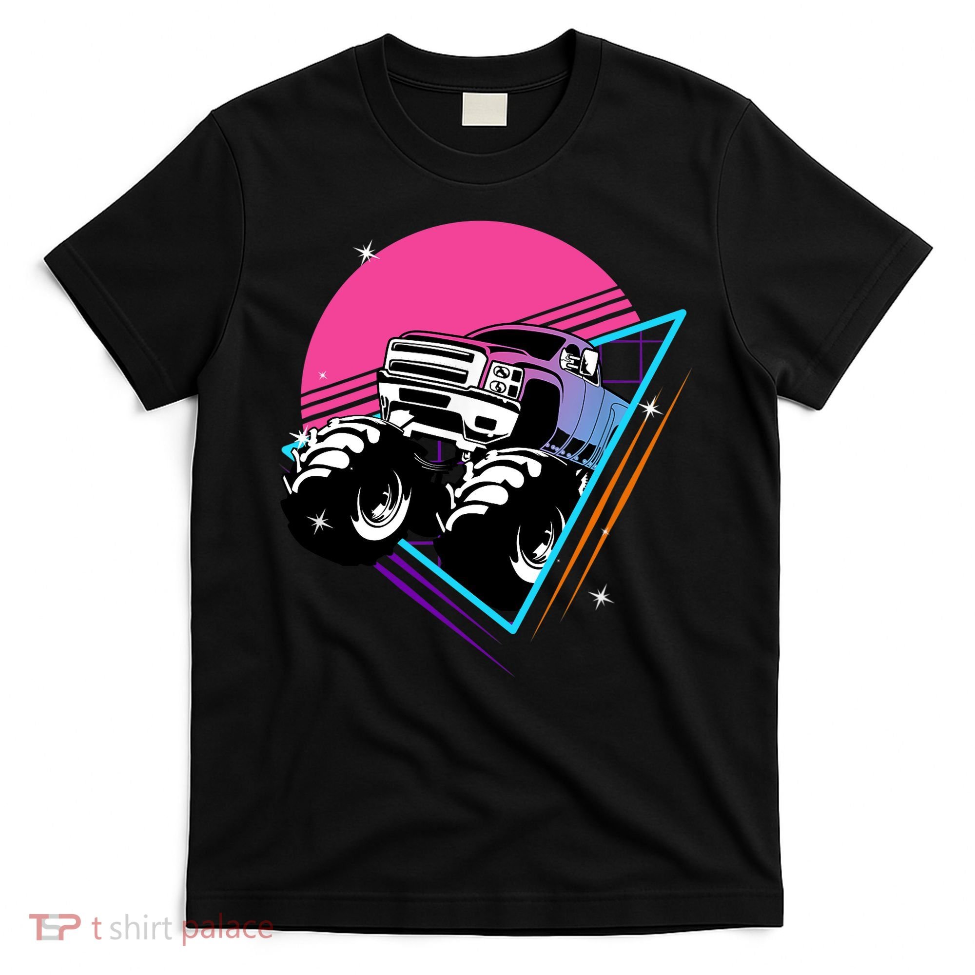 Retro Monster Truck Show Vintage Monster Trucks T-Shirt