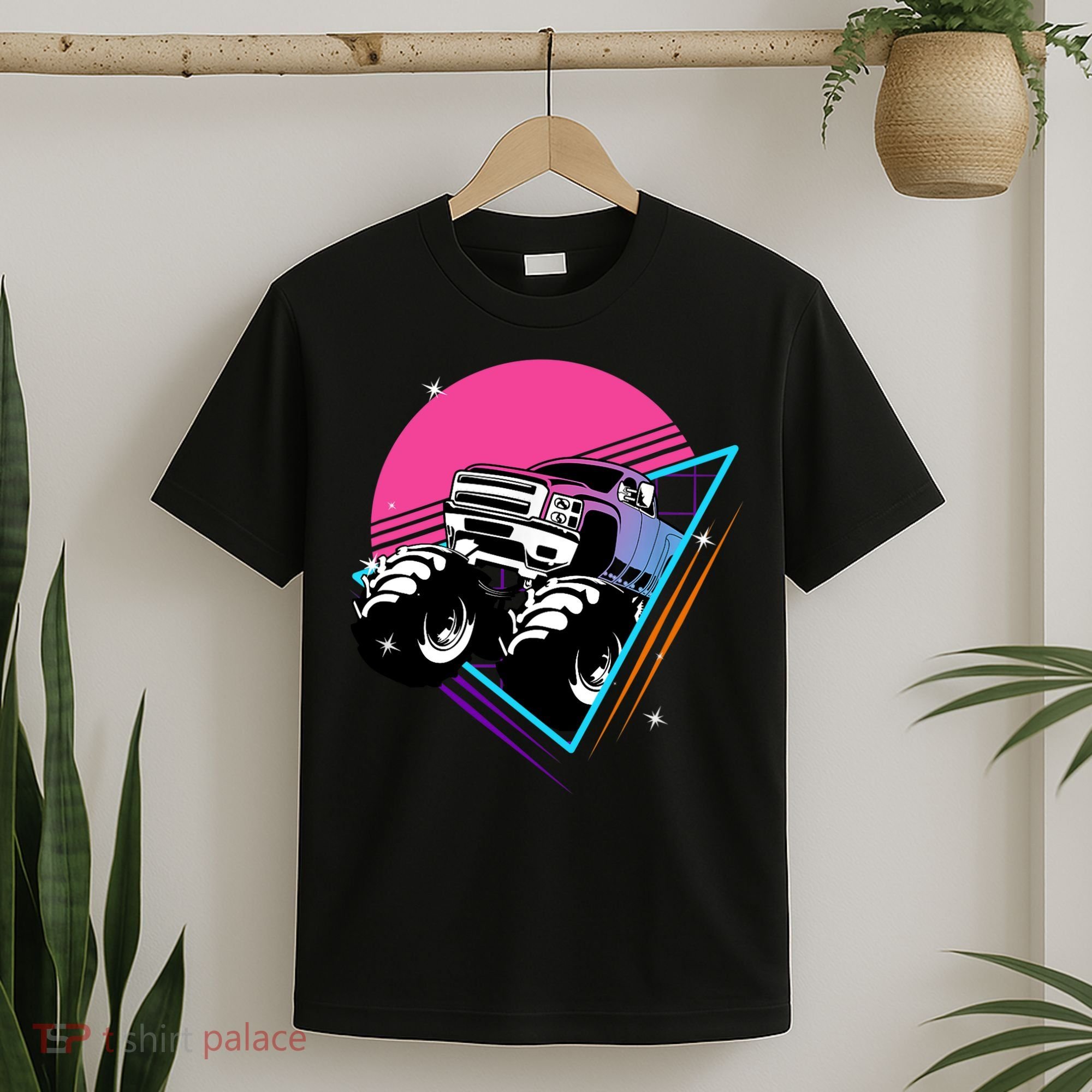 Retro Monster Truck Show Vintage Monster Trucks T-Shirt