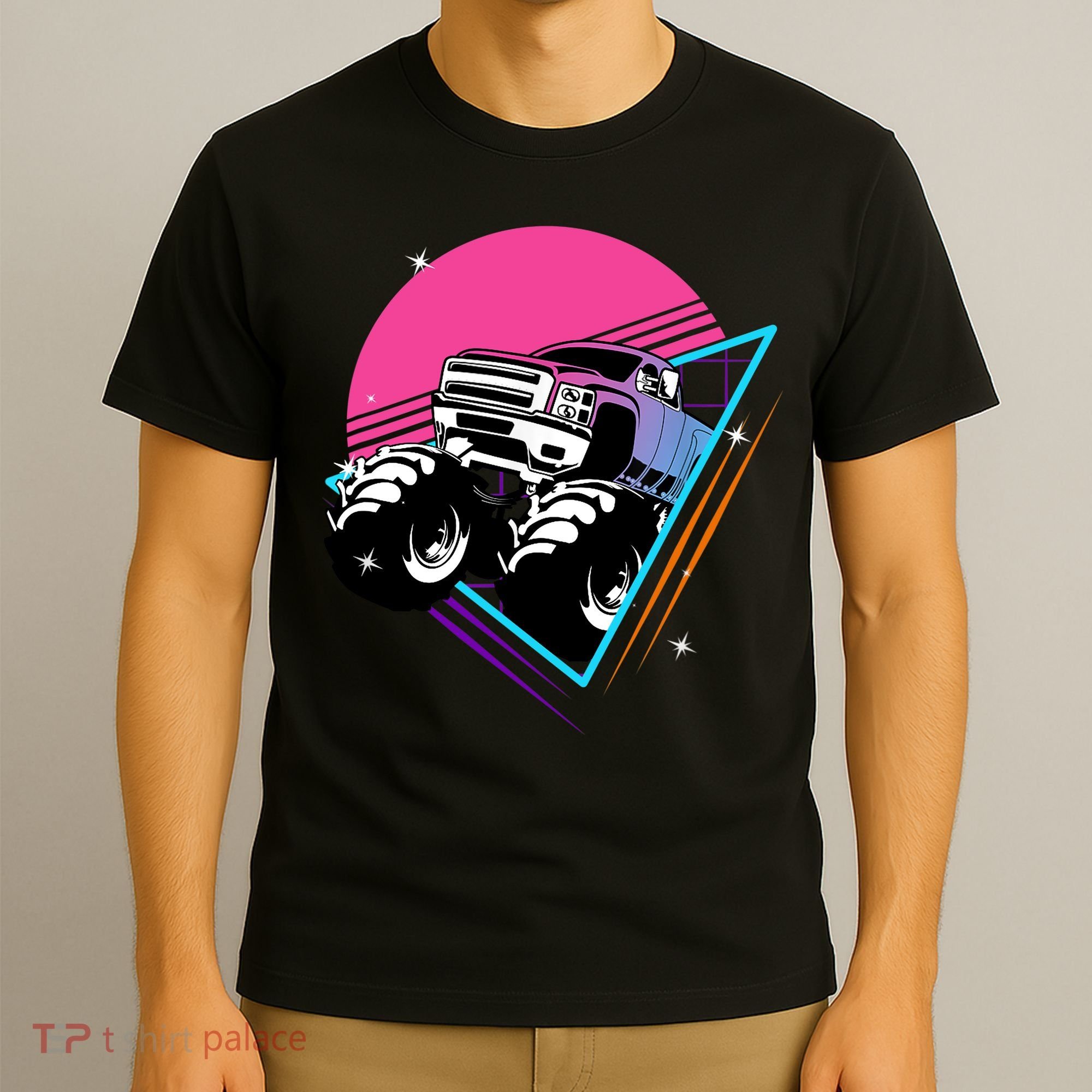 Retro Monster Truck Show Vintage Monster Trucks T-Shirt