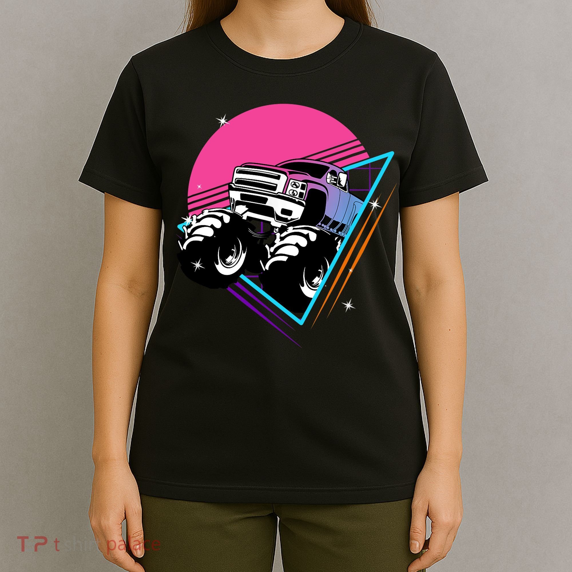 Retro Monster Truck Show Vintage Monster Trucks T-Shirt
