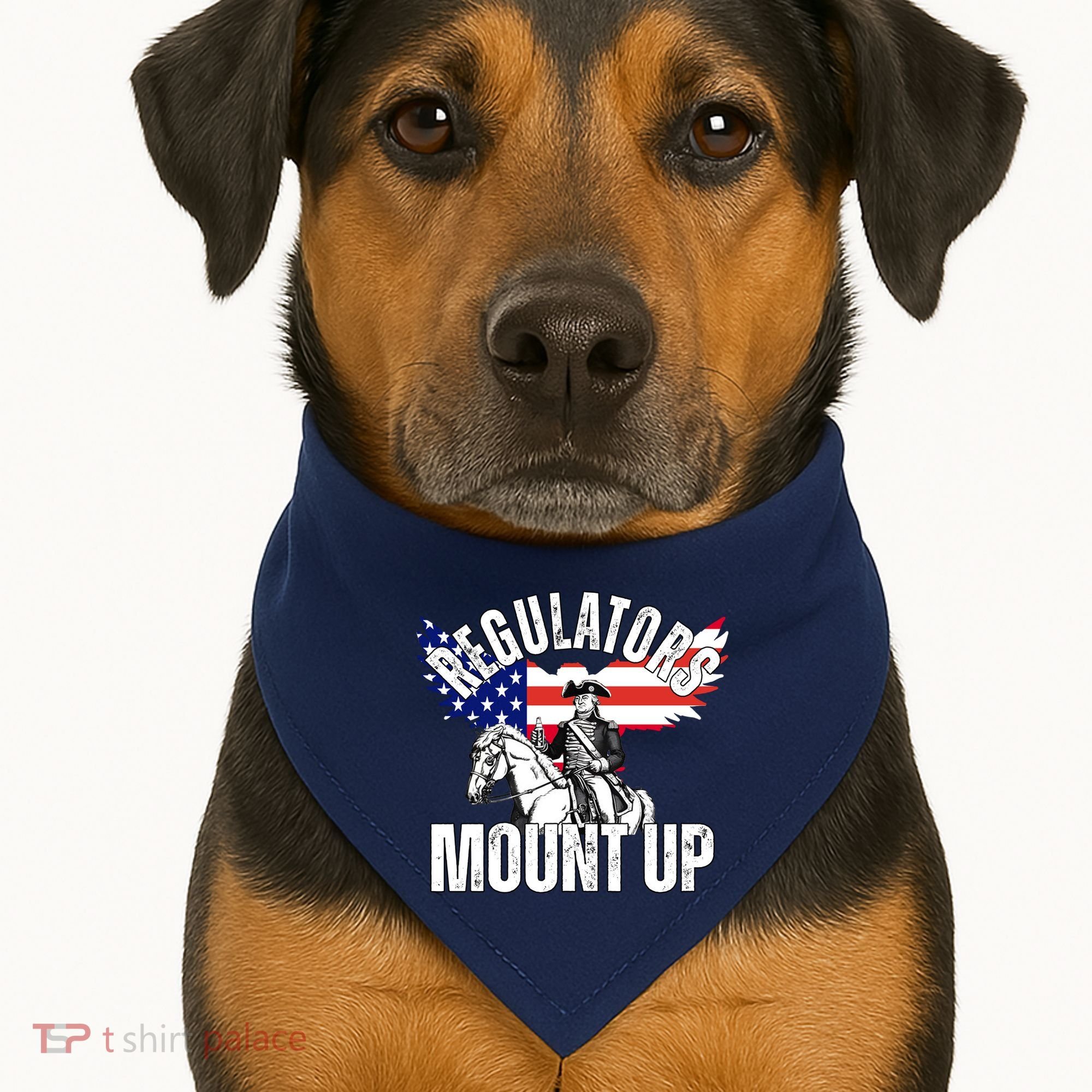 Regulators Mount Up 4th Of July Independence Day USA-Made Doggie Bandana