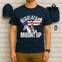 Regulators Mount Up 4th Of July Independence Day T-Shirt thumb 6