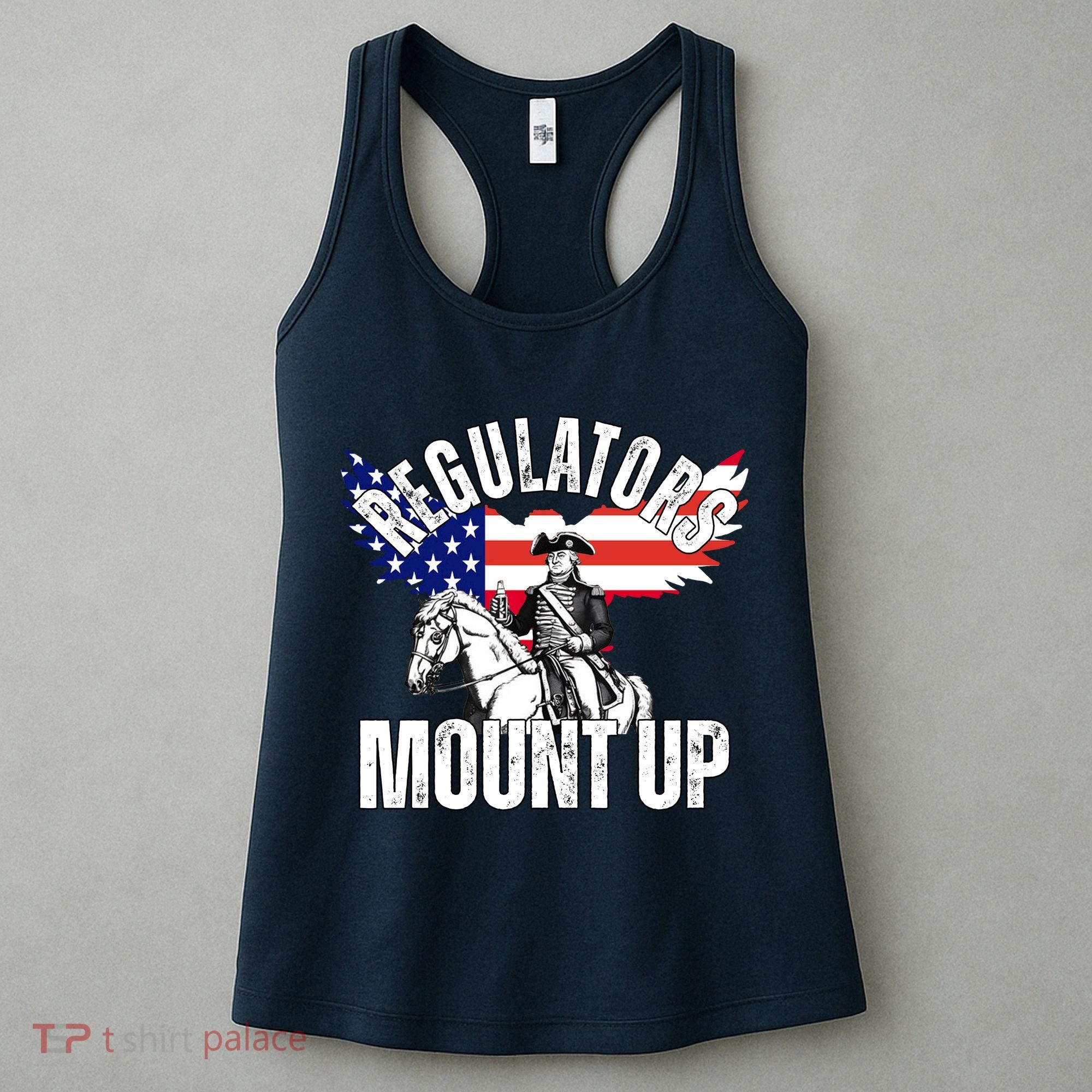 Regulators Mount Up 4th Of July Independence Day Women's Tank Top