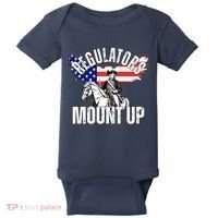 Regulators Mount Up 4th Of July Independence Day Baby Bodysuit thumb 0