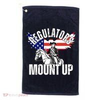 Regulators Mount Up 4th Of July Independence Day Golf Towel thumb 0