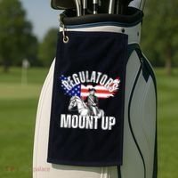 Regulators Mount Up 4th Of July Independence Day Golf Towel thumb 2