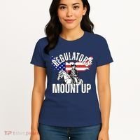 Regulators Mount Up 4th Of July Independence Day Women's T-Shirt thumb 4
