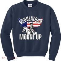 Regulators Mount Up 4th Of July Independence Day Kids Sweatshirt thumb 0