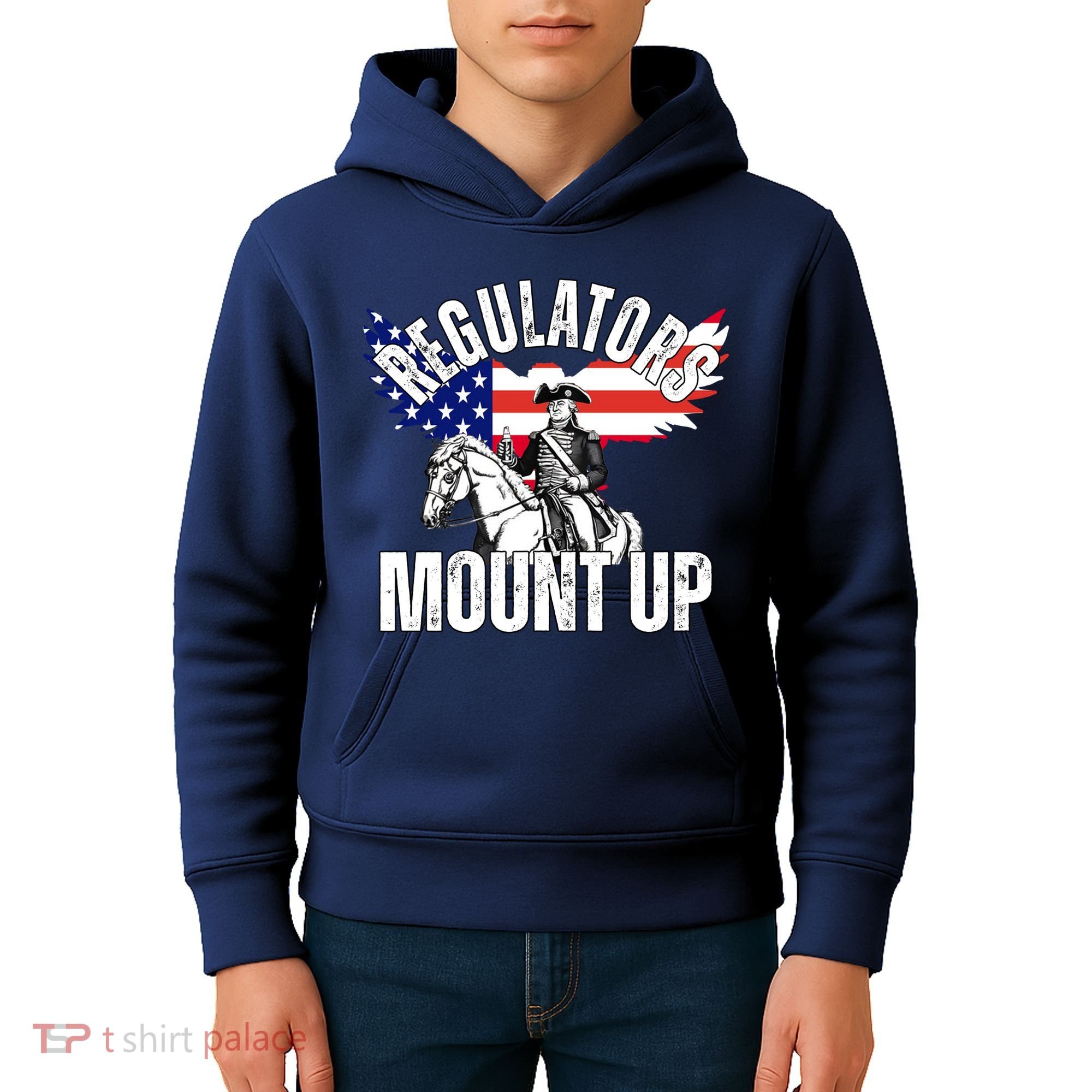 Regulators Mount Up 4th Of July Independence Day Kids Hoodie