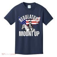 Regulators Mount Up 4th Of July Independence Day Kids T-Shirt thumb 0